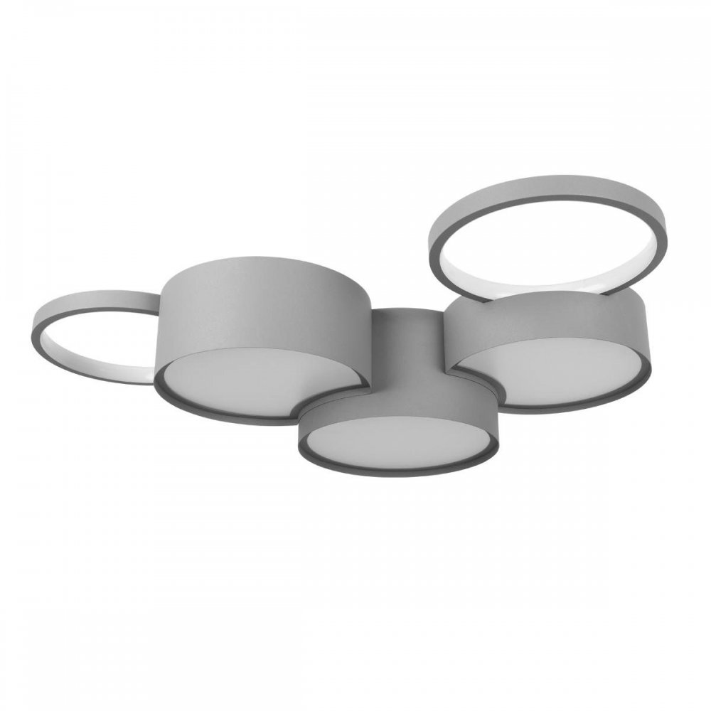 Серый потолочный светильник «Pin» 10317/5 Grey