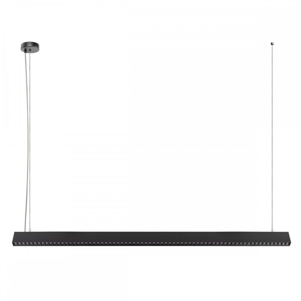 40Вт 4000К длинный линейный подвесной светильник «Vim» 10318/B Black