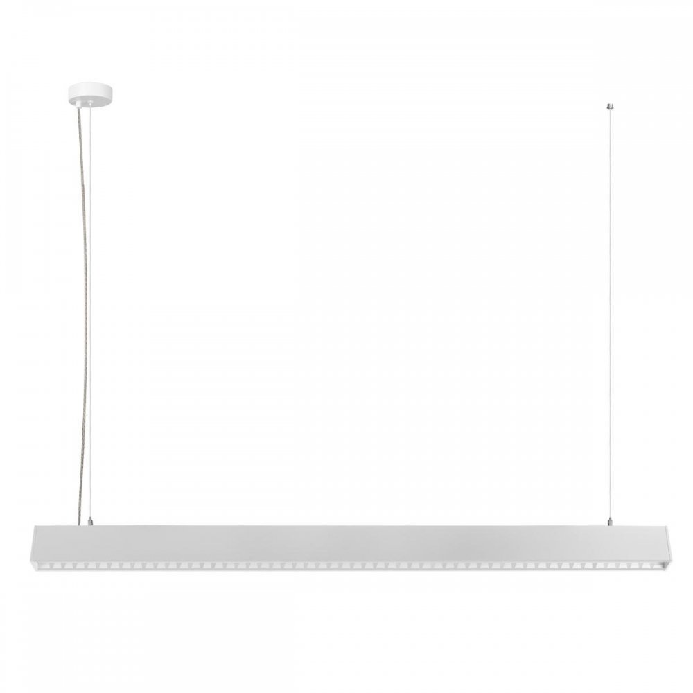 Длинный линейный подвесной светильник 40Вт 4000К «Vim» 10318/D White