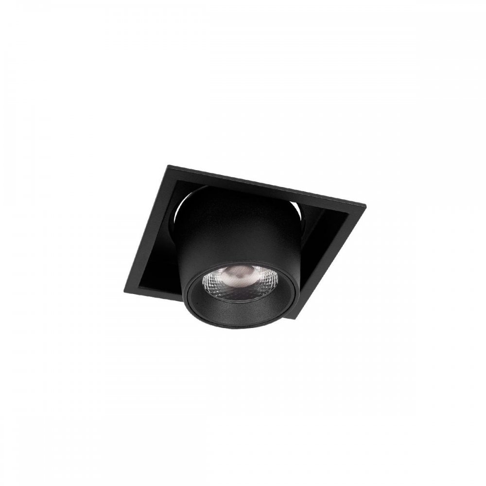 Чёрный встраиваемый светильник 7Вт 4000К «Flash» 10319/B Black