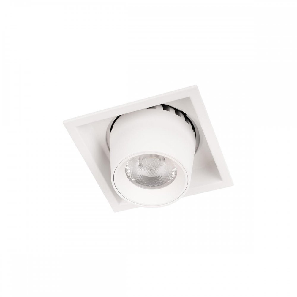 Белый встраиваемый светильник 7Вт 4000К «Flash» 10319/B White