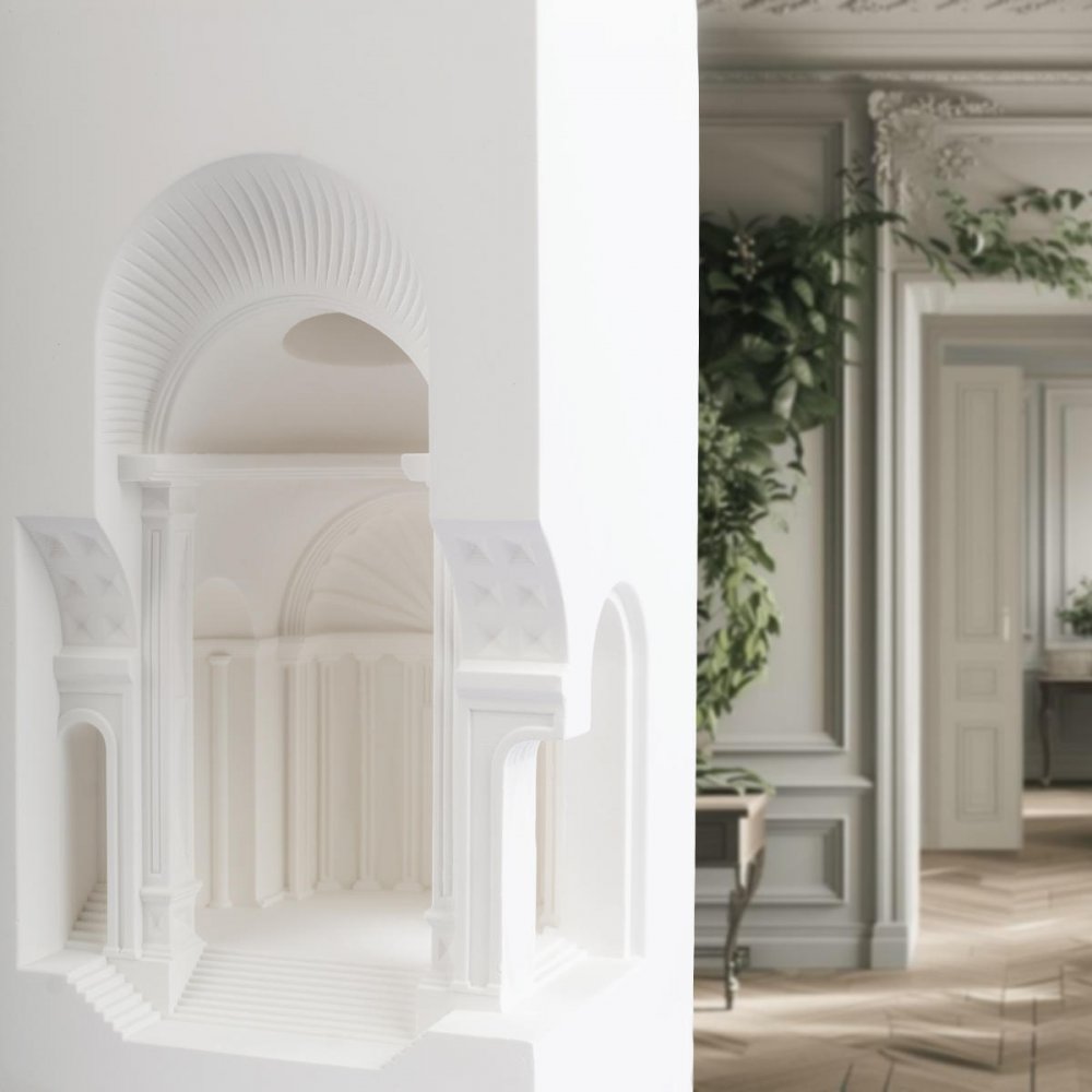 «Antique» серия гипсовых светильников под покраску от Loft It™