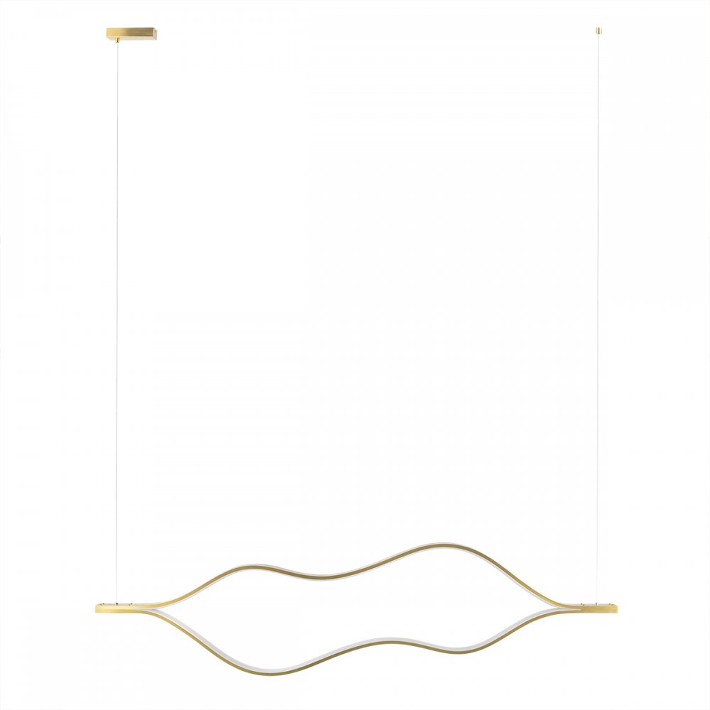 Длинный подвесной светильник 1,6м 49Вт 3000К «Tape Light» 10403/1600 AB