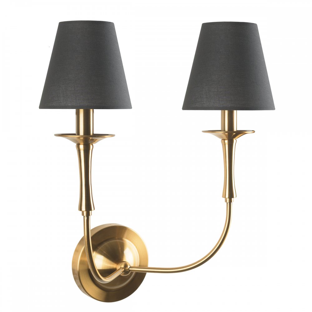 Двухрожковое настенное бра «Lattice» 10435W