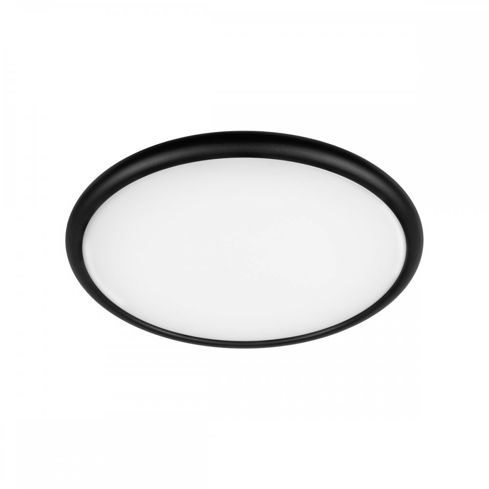 Круглая светодиодная потолочная люстра 40см 35,5Вт 4000К «Sweety» 10454/400 Black