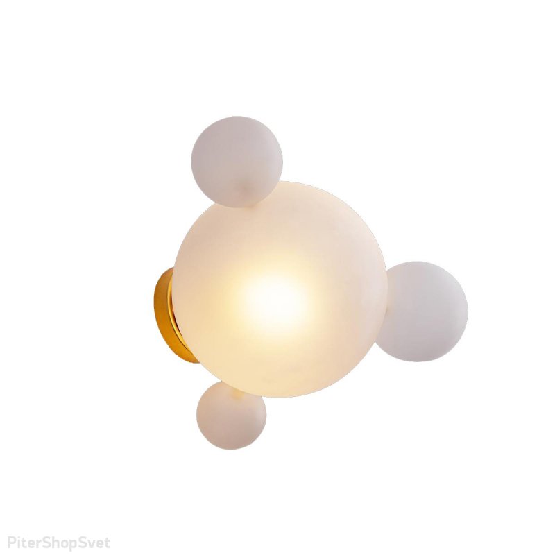 Настенный светильник матовые шары «Bolle» 2030W