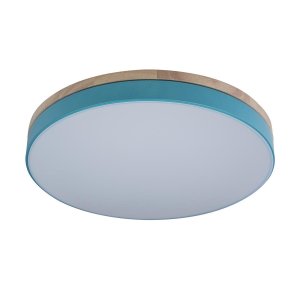 Голубой потолочный светильник Ø50см 36Вт «Axel»