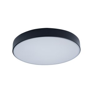 Чёрный потолочный светильник Ø40см 24Вт «Axel»
