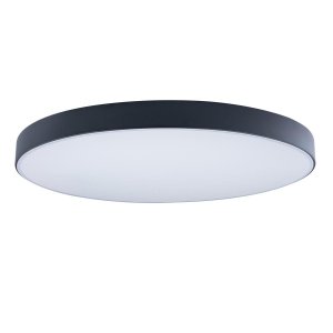 Чёрный потолочный светильник Ø60см 48Вт «Axel»