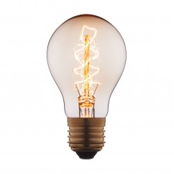 60Вт декоративная лампа накаливания E27 1004-С Груша