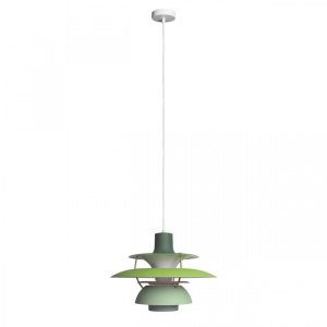 Зелёный подвесной светильник «Floret»