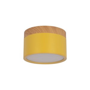 12Вт жёлтый накладной потолочный светильник цилиндр «Grape»