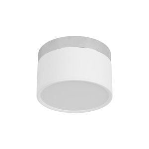 12Вт хром, белый накладной потолочный светильник цилиндр «Photon»