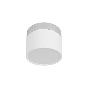 7Вт хром, белый накладной потолочный светильник цилиндр «Photon»