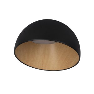 Чёрный потолочный светильник 24Вт 4000К «Egg»