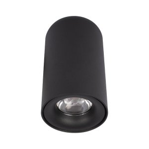 7Вт 3000К чёрный накладной потолочный светильник цилиндр «Tictac»