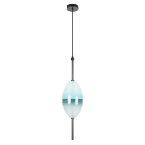 Светодиодный бело-синий подвесной светильник 16Вт 3000К «Venice»
