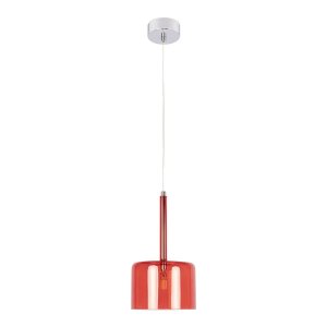 Красный подвесной светильник «Spillray»