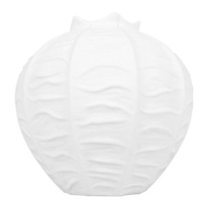Белая керамическая ваза «Blanca»