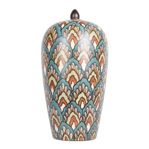 Декоративная керамическая ваза с крышкой «Blise»