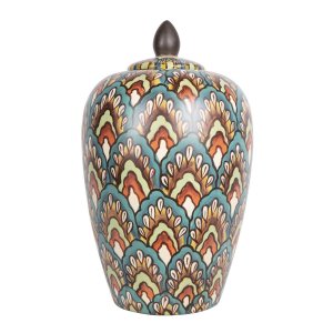 Керамическая ваза с крышкой «Blise»