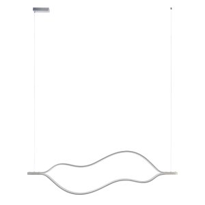 Длинный волнистый подвесной светильник 45Вт 3000К «Tape Light»