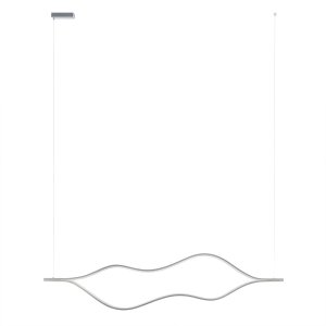 Длинный волнистый подвесной светильник 49Вт 3000К «Tape Light»