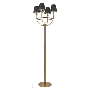 Напольный торшер 4 абажура «Lattice»