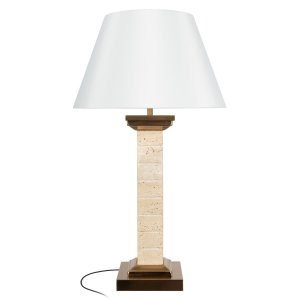 Настольная лампа с каменным основанием «Limestone»