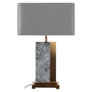 Настольная лампа с каменным основанием «Flagstone»