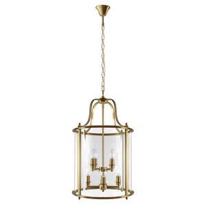 Подвесная люстра свечи в большом плафоне «Lighthouse»