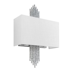 Настенный светильник с прямоугольным абажуром «Poema»