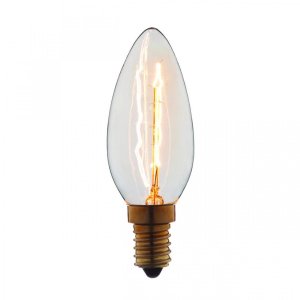 40Вт декоративная лампа накаливания свеча E14 3540