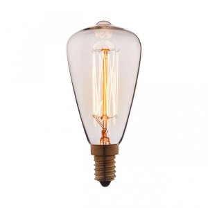 40Вт декоративная лампа накаливания E14 4840-F