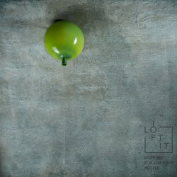 Светильник зеленый шарик «Balloon»