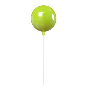 Потолочный светильник зелёный воздушный шарик «Memory»