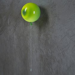 бра в виде зеленого шарика 5055W/M green