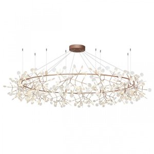 Подвесная люстра ветви на кольце «Heracleum»