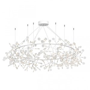 Светодиодная подвесная люстра ветви на кольце «Heracleum»