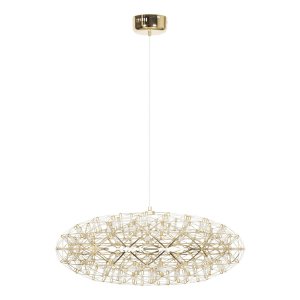 Золотая подвесная люстра «Raimond»