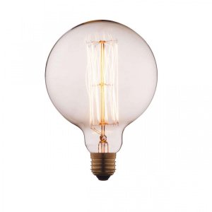 40Вт декоративная лампа накаливания большой шар E27 G12540