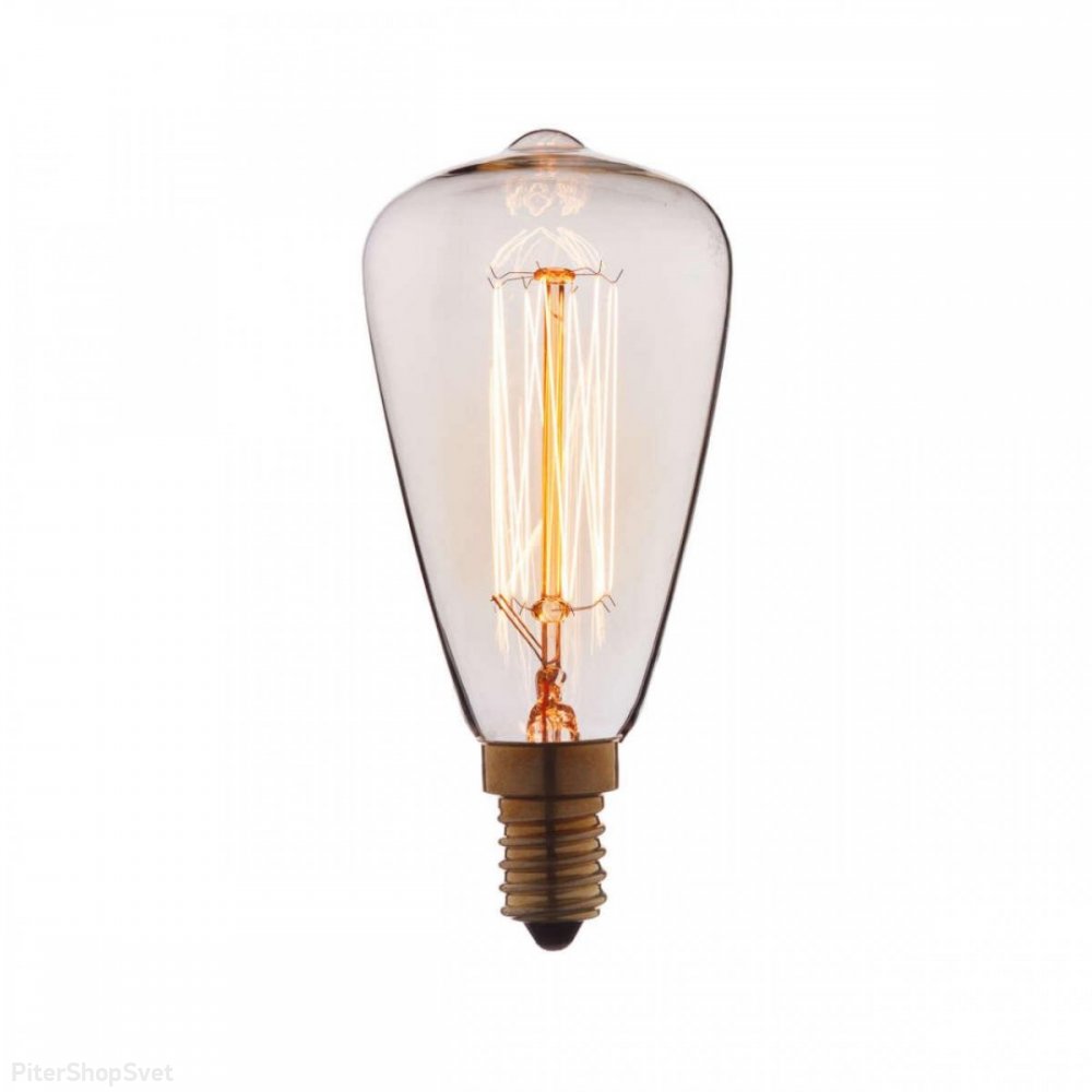 60Вт декоративная лампа накаливания E14 4860-F