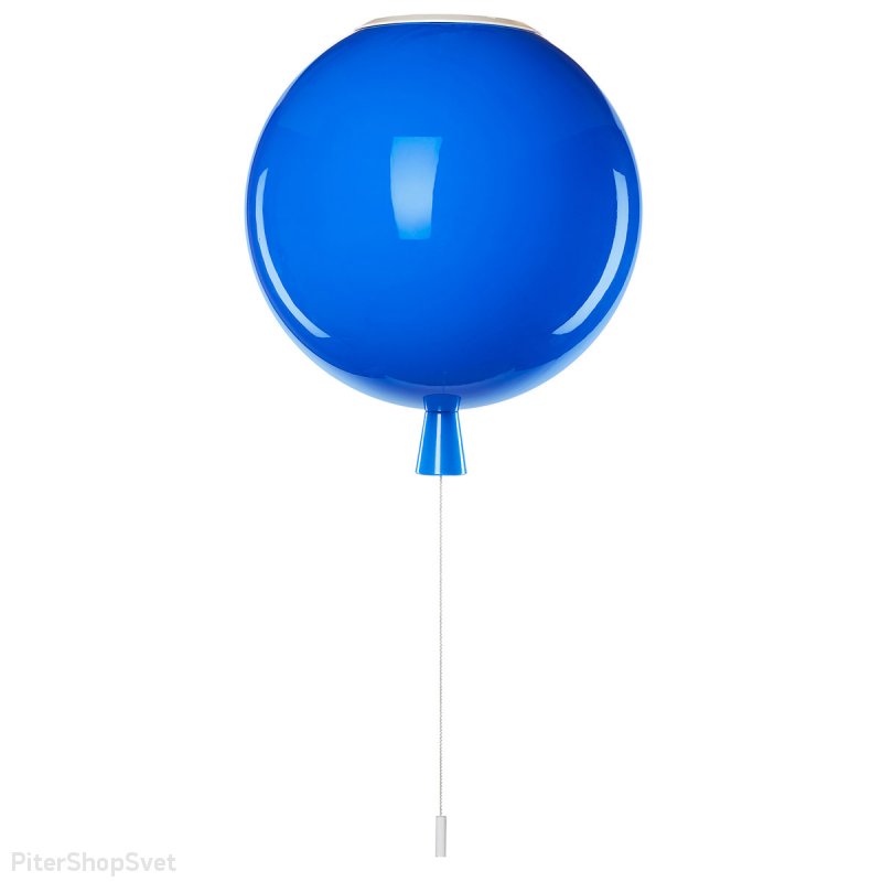 Синий потолочный светильник воздушный шарик «Balloon» 5055C/S blue