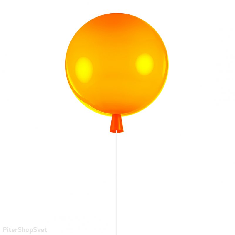 Светильник воздушный шар оранжевый «Balloon» 5055C/S orange
