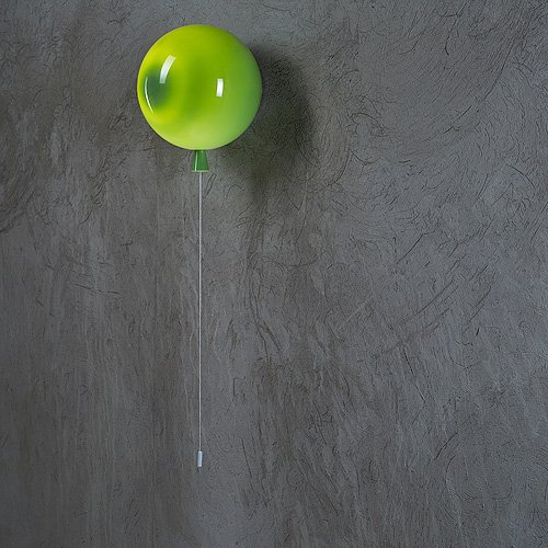 Бра в виде зеленого воздушного шара 5055W/S green LOFT IT