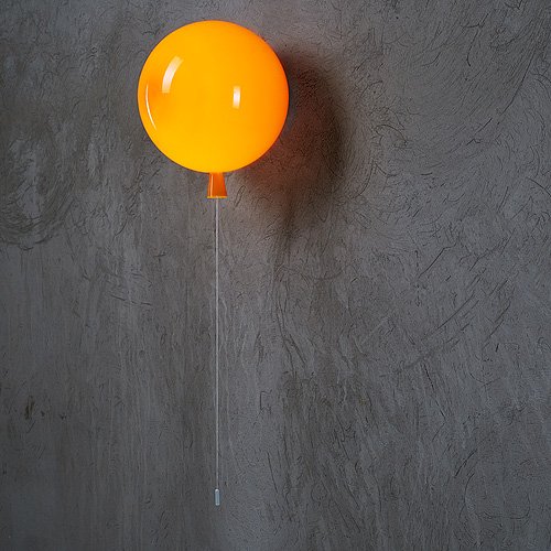 Бра в виде воздушного шарика оранжевого цвета 5055W/S orange LOFT IT