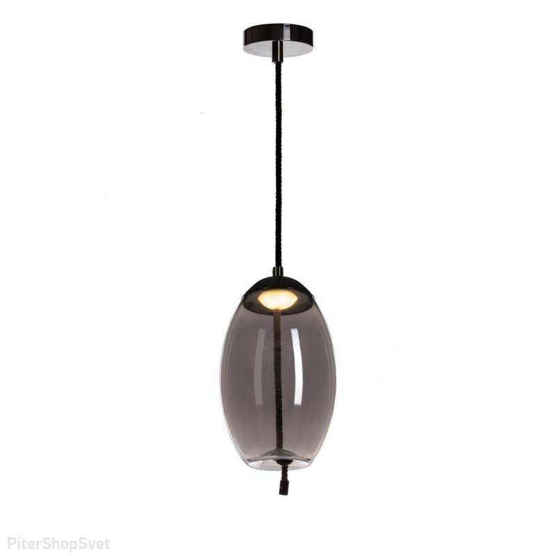 Дымчатый подвесной светильник на верёвке «Knot» 8134-A