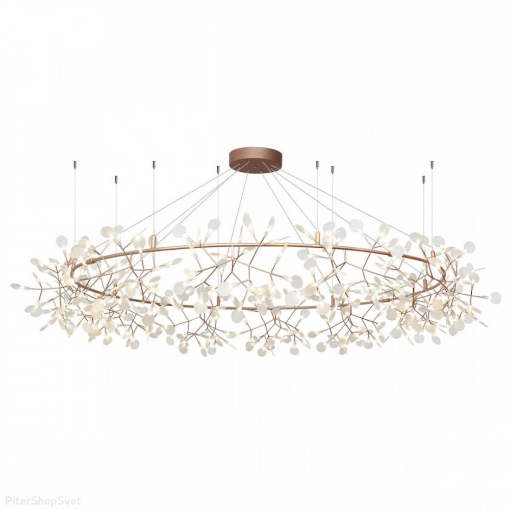 Подвесная люстра ветви на кольце «Heracleum» 9022-324