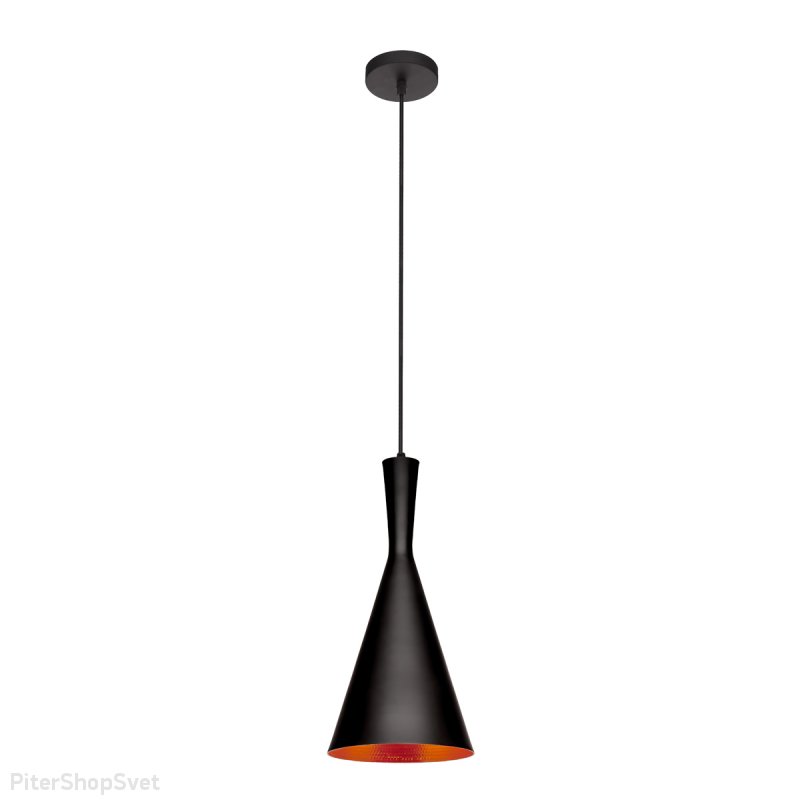 Черный подвесной светильник «Beat» LOFT1843/C