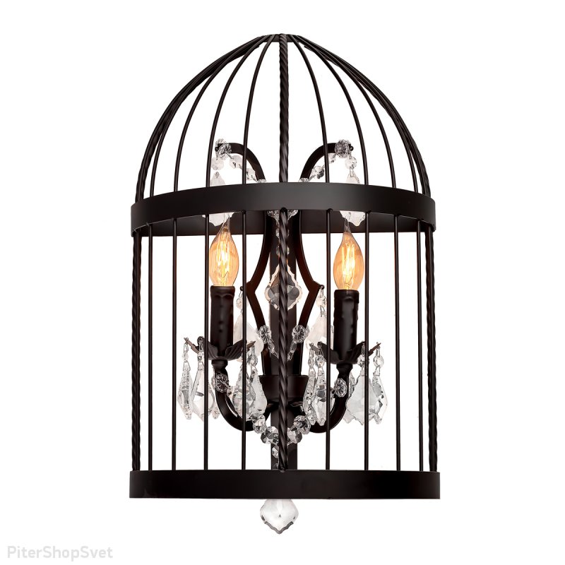 Бра свечи в клетке «Vintage Birdcage» LOFT1891W